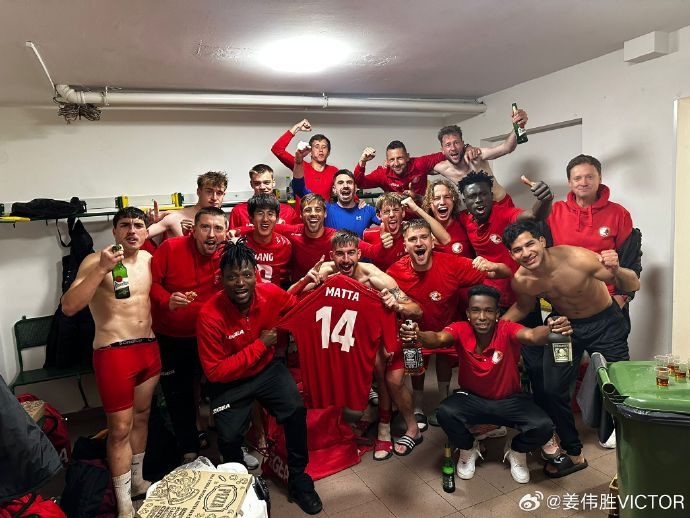 姜偉勝末輪踢滿全場，助舊柳博夫尼亞紅狐在斯洛伐克二級聯賽保級