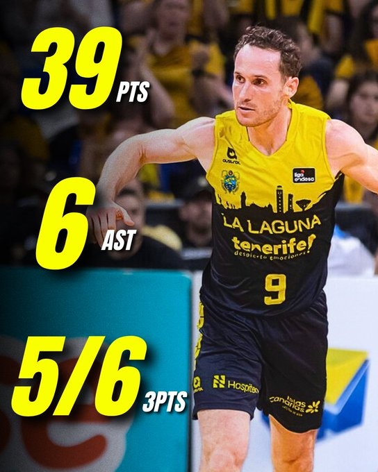 湖人舊將！42歲胡爾塔斯西甲季后賽砍39分6助 今年還斬獲聯(lián)賽MVP