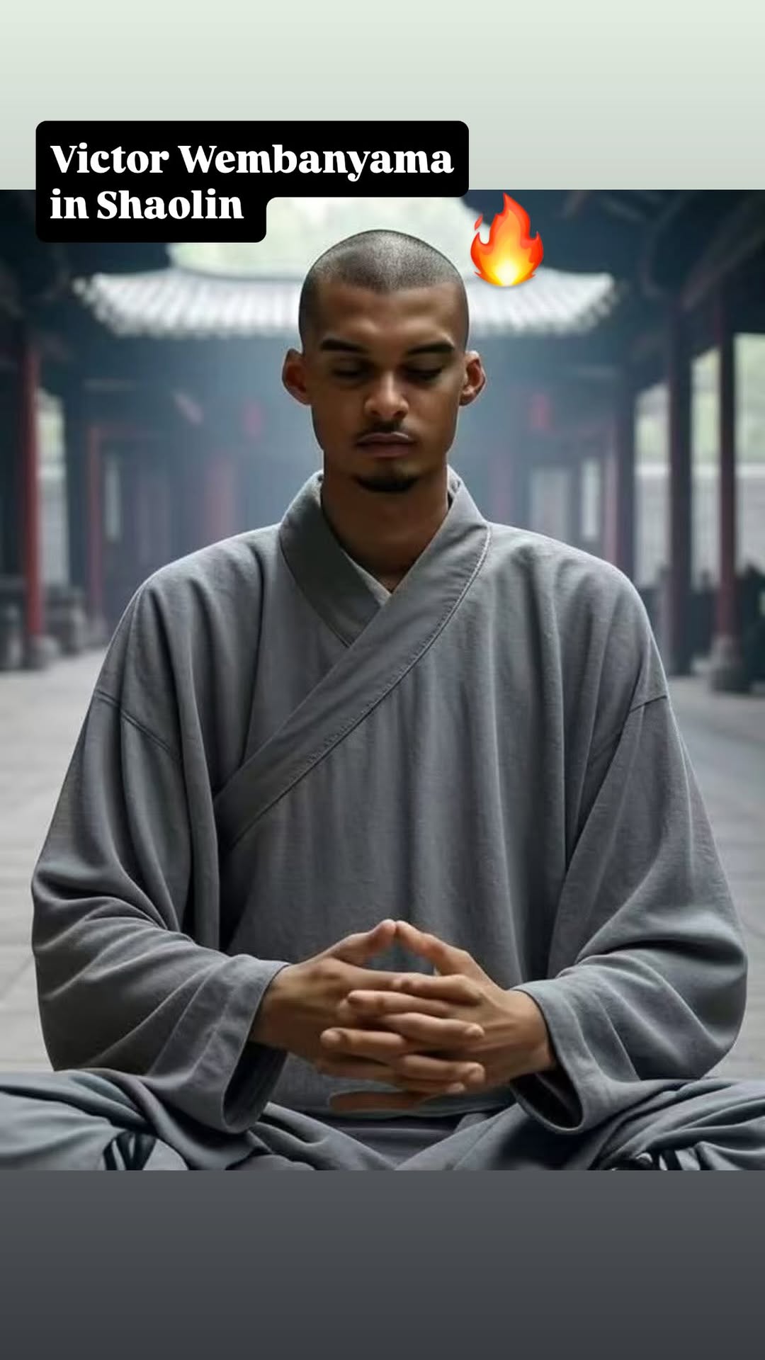 ?????文班在少林寺閉關(guān)修行？吧友們來(lái)給他起個(gè)法號(hào)??