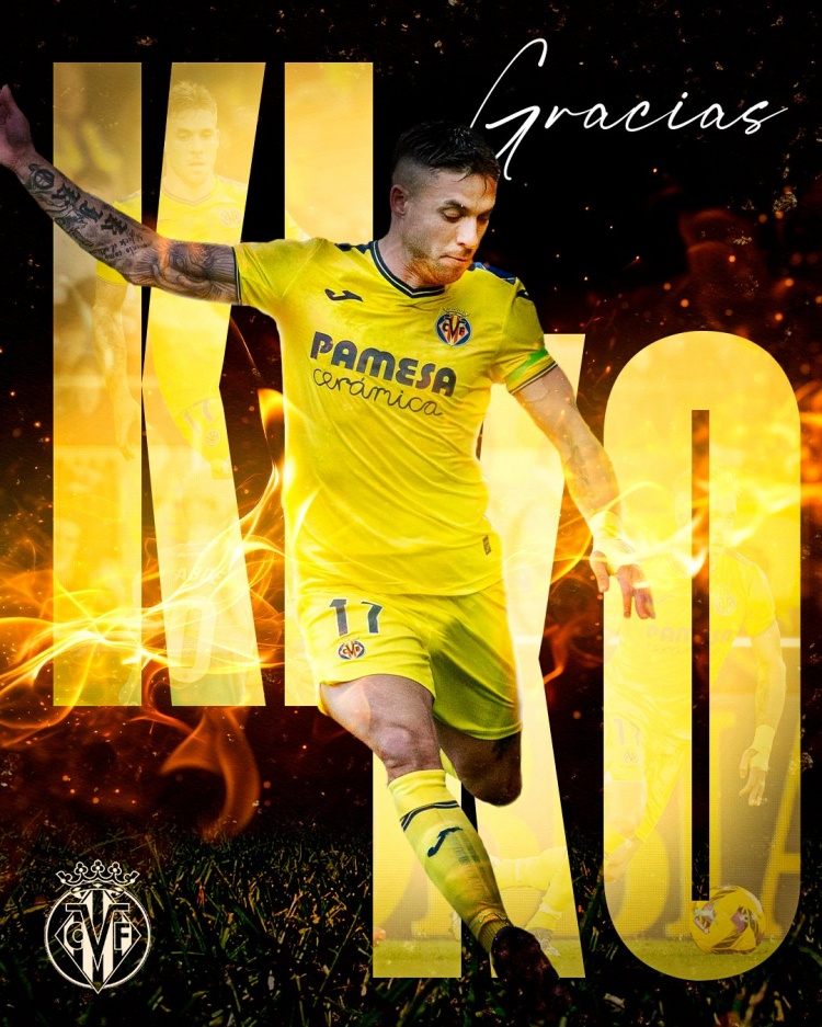 官方：比利亞雷亞爾34歲右后衛(wèi)費(fèi)梅尼亞自由身離隊(duì)