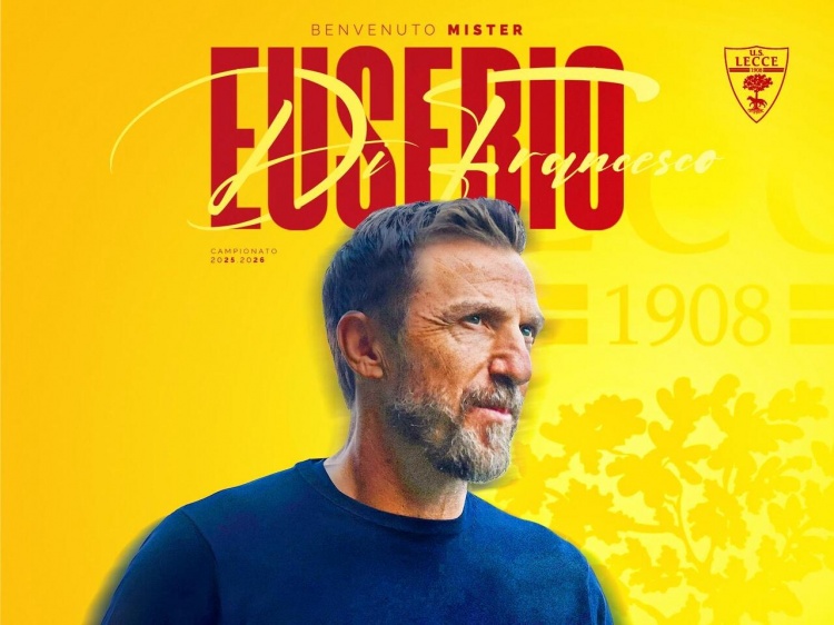 萊切官方：迪弗朗切斯科成為球隊新帥，若保級成功將自動續(xù)約