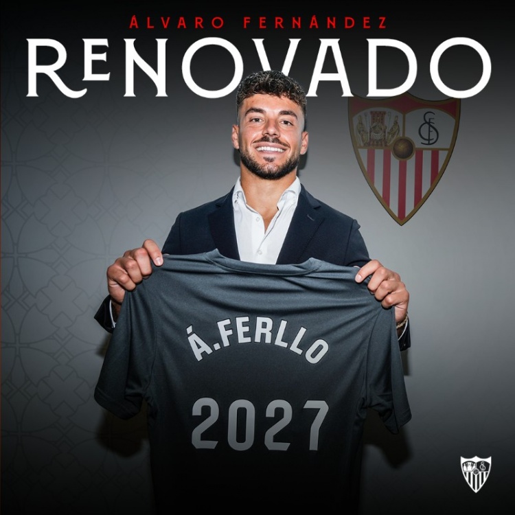 官方：阿爾瓦羅與塞維利亞達成續(xù)約，新合同至2027年