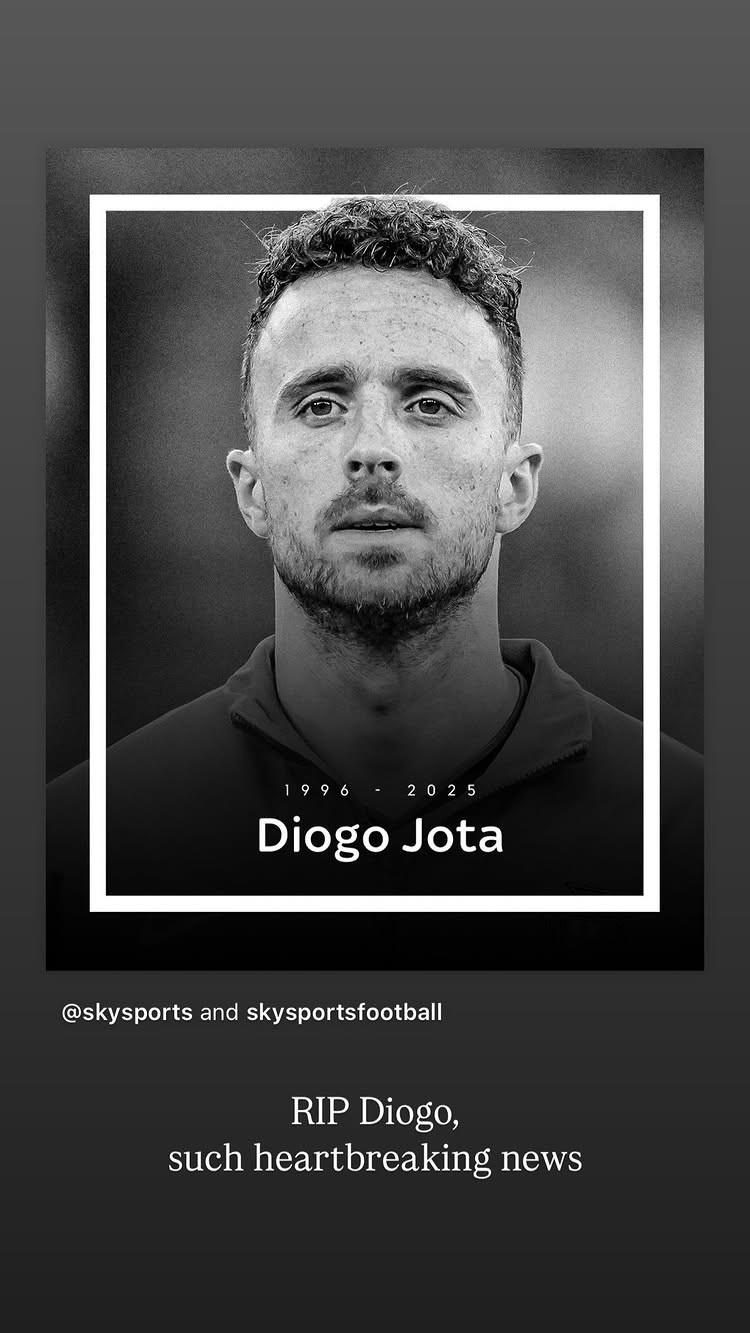 沃爾科特悼念若塔：安息吧迪奧戈，如此令人心碎的消息