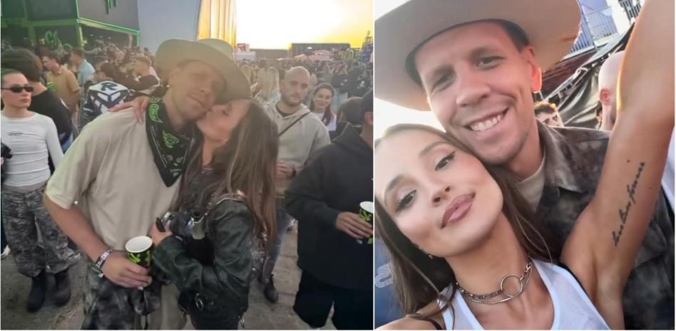 享受音樂，享受生活！世體：什琴斯尼和妻子參加波蘭著名音樂節(jié)