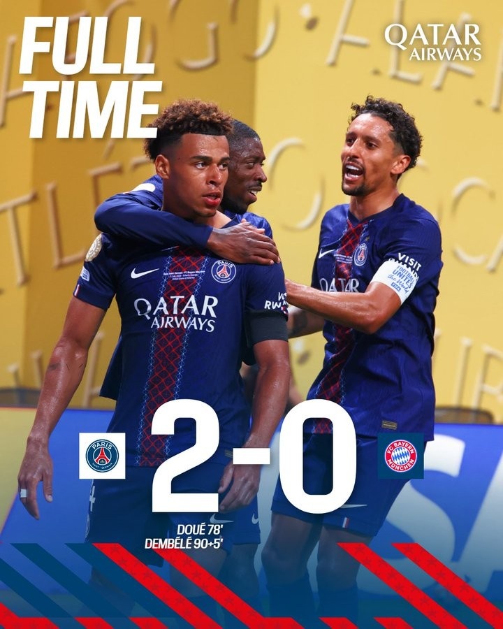 拜仁vs巴黎的世俱杯八強戰(zhàn)共計有66937名現(xiàn)場球迷觀戰(zhàn)