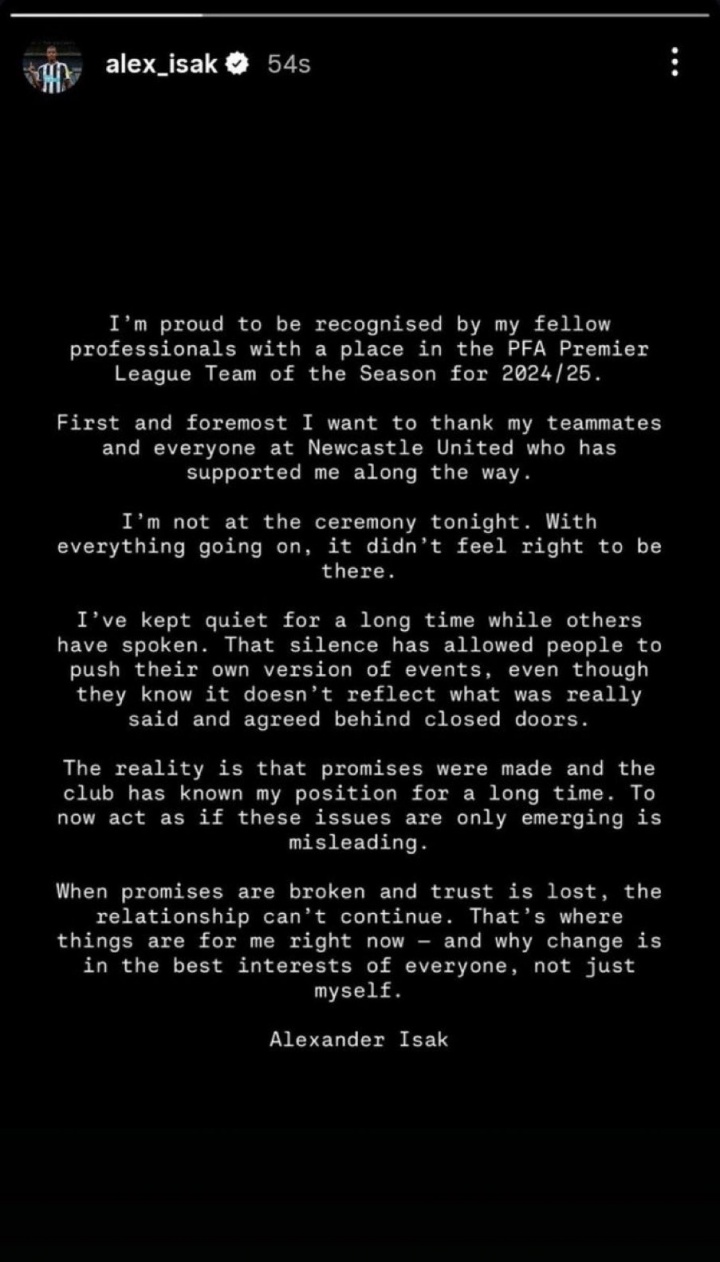 決裂！伊薩克聲明：承諾未兌現(xiàn)、信任破裂，這種關(guān)系無(wú)法繼續(xù)下去