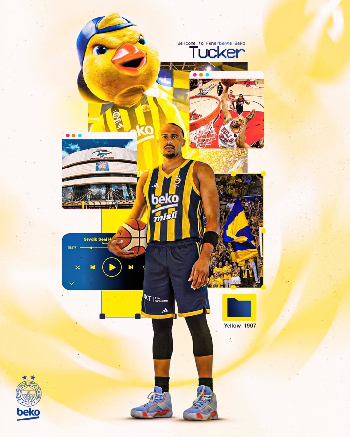 新秀即奪冠！24歲就告別NBA！官方：霍頓-塔克和費內(nèi)巴切簽約兩年
