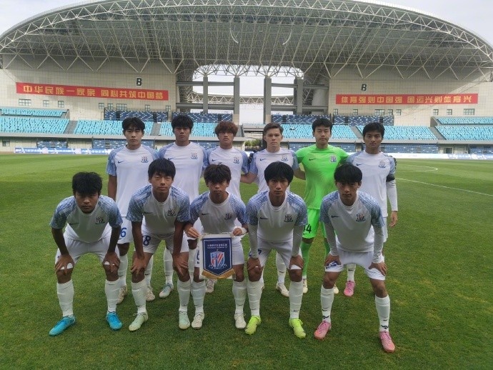 中青賽（U21組）晉級賽階段I組第四輪，上海申花4-0長春亞泰