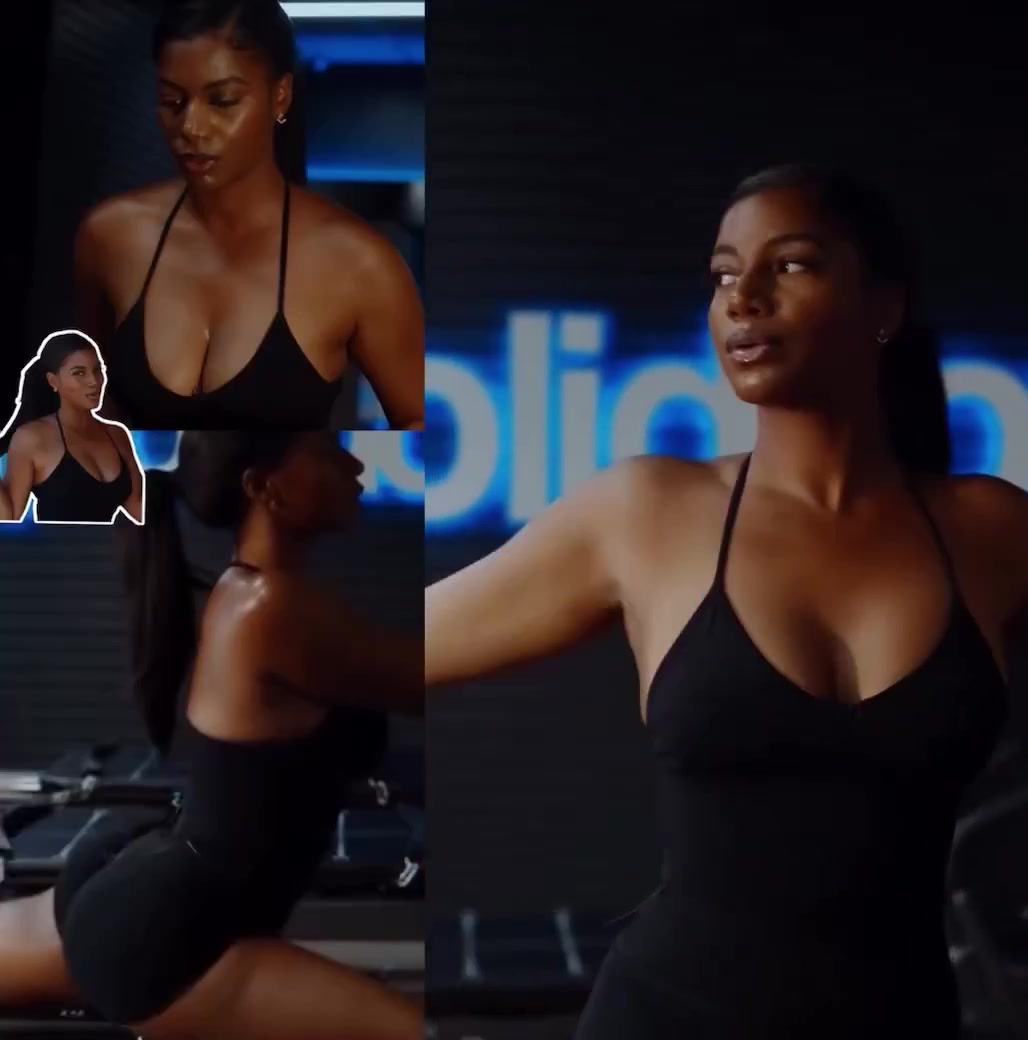身材相當(dāng)炸裂！美女NBA場邊記者曬保持傲人身材的鍛煉視頻